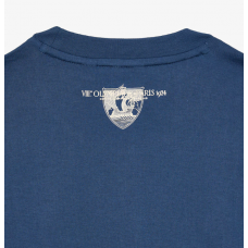 CAMISETA LACOSTE HERITAGE OLYMPIQUES 2024 - AZUL